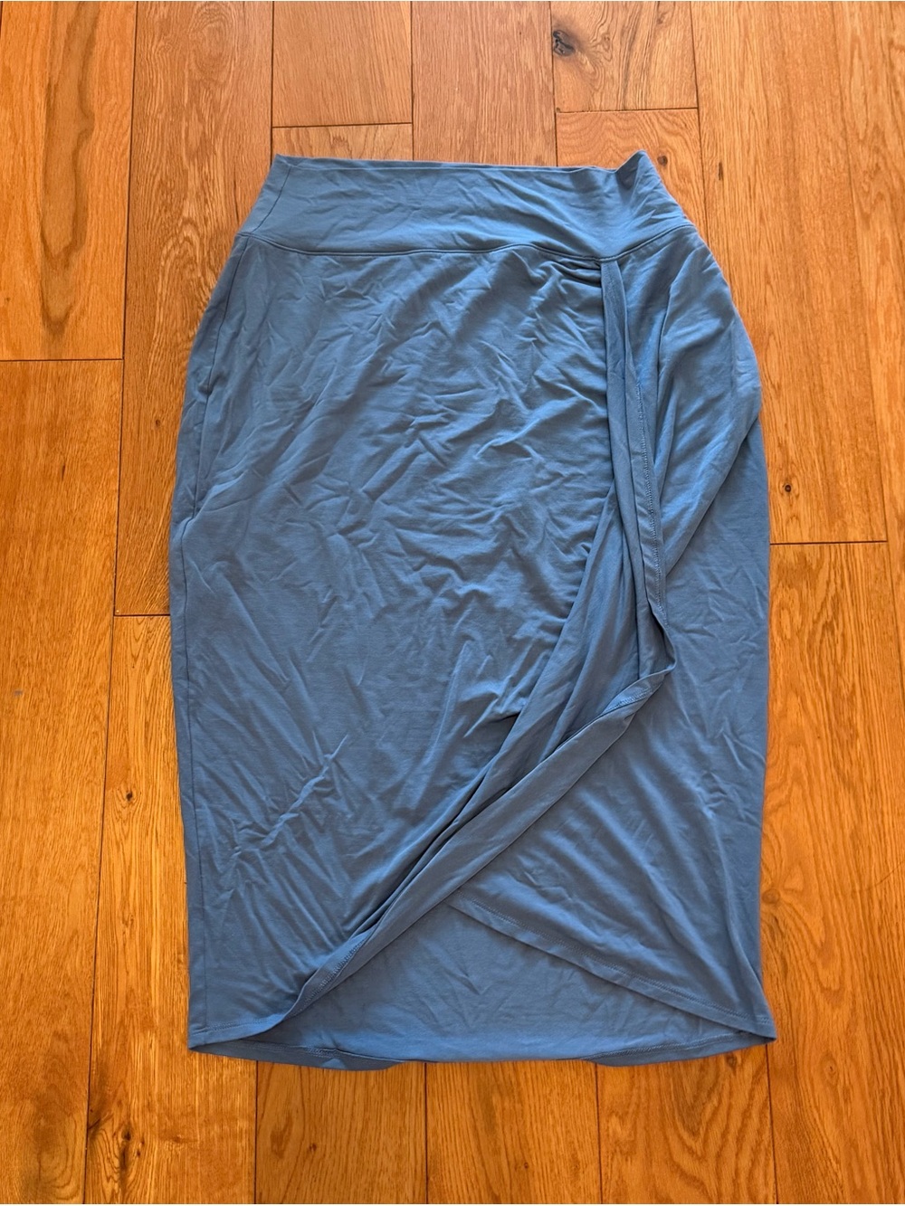 Athleta Blue Wrap-Style Swim Sarong
